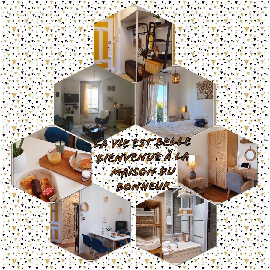 Maison Du Bonheur L Art De Vivre A La Francaise Logement Entier Avec Parking Sainte-Savine Buitenkant foto