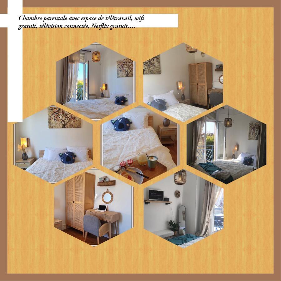 Maison Du Bonheur L Art De Vivre A La Francaise Logement Entier Avec Parking Sainte-Savine Buitenkant foto